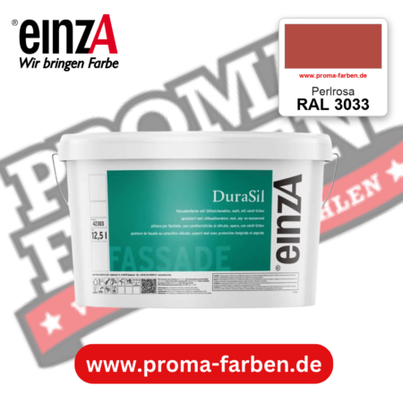 einzA DuraSil Fassadenfarbe RAL 3033 Perlrosa – online kaufen bei Proma Farben
