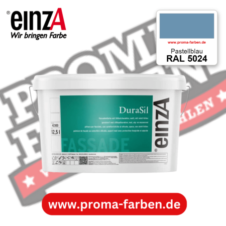 einzA DuraSil Fassadenfarbe RAL 5024 Pastellblau – online kaufen bei Proma Farben