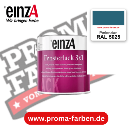 einzA Fensterlack 3x1 RAL 5025 Perlenzian – online kaufen bei Proma Farben