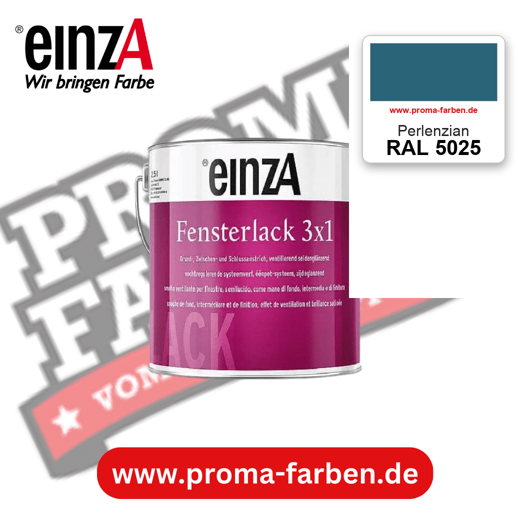 einzA Fensterlack 3x1 RAL 5025 Perlenzian – online kaufen bei Proma Farben