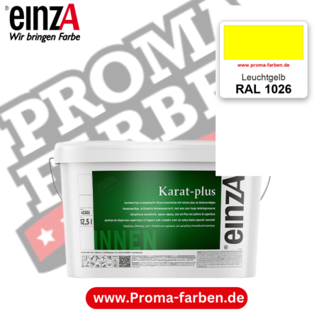 einzA Karat-plus RAL 1026 Leuchtgelb – online kaufen bei Proma Farben