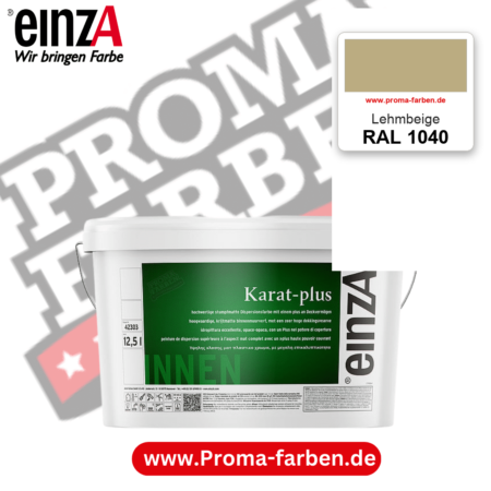 einzA Karat-plus RAL 1040 Lehmbeige – online kaufen bei Proma Farben