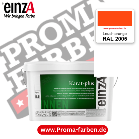 einzA Karat-plus RAL 2005 Leuchtorange – online kaufen bei Proma Farben
