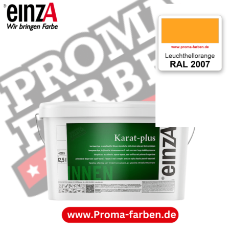 einzA Karat-plus RAL 2007 Leuchthellorange – online kaufen bei Proma Farben