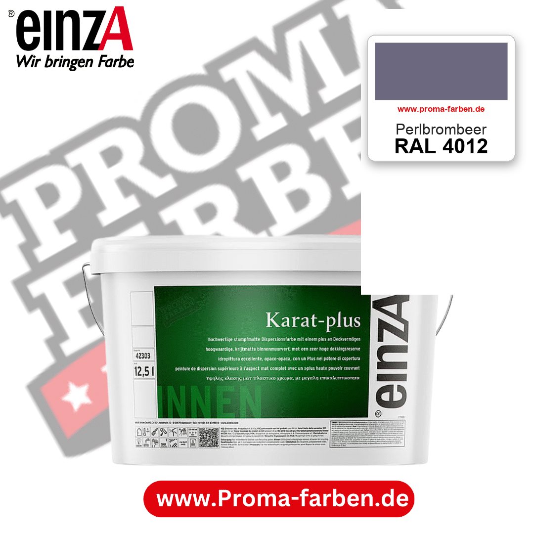 einzA Karat-plus RAL 4012 Perlbrombeer – online kaufen bei Proma Farben