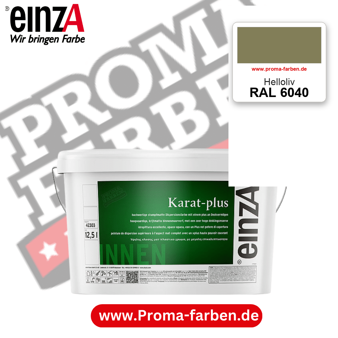 einzA Karat-plus RAL 6040 Helloliv – online kaufen bei Proma Farben
