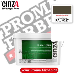 einzA Karat-plus RAL 8027 Lederbraun – online kaufen bei Proma Farben
