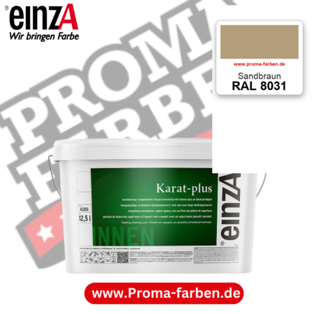 einzA Karat-plus RAL 8031 Sandbraun – online kaufen bei Proma Farben