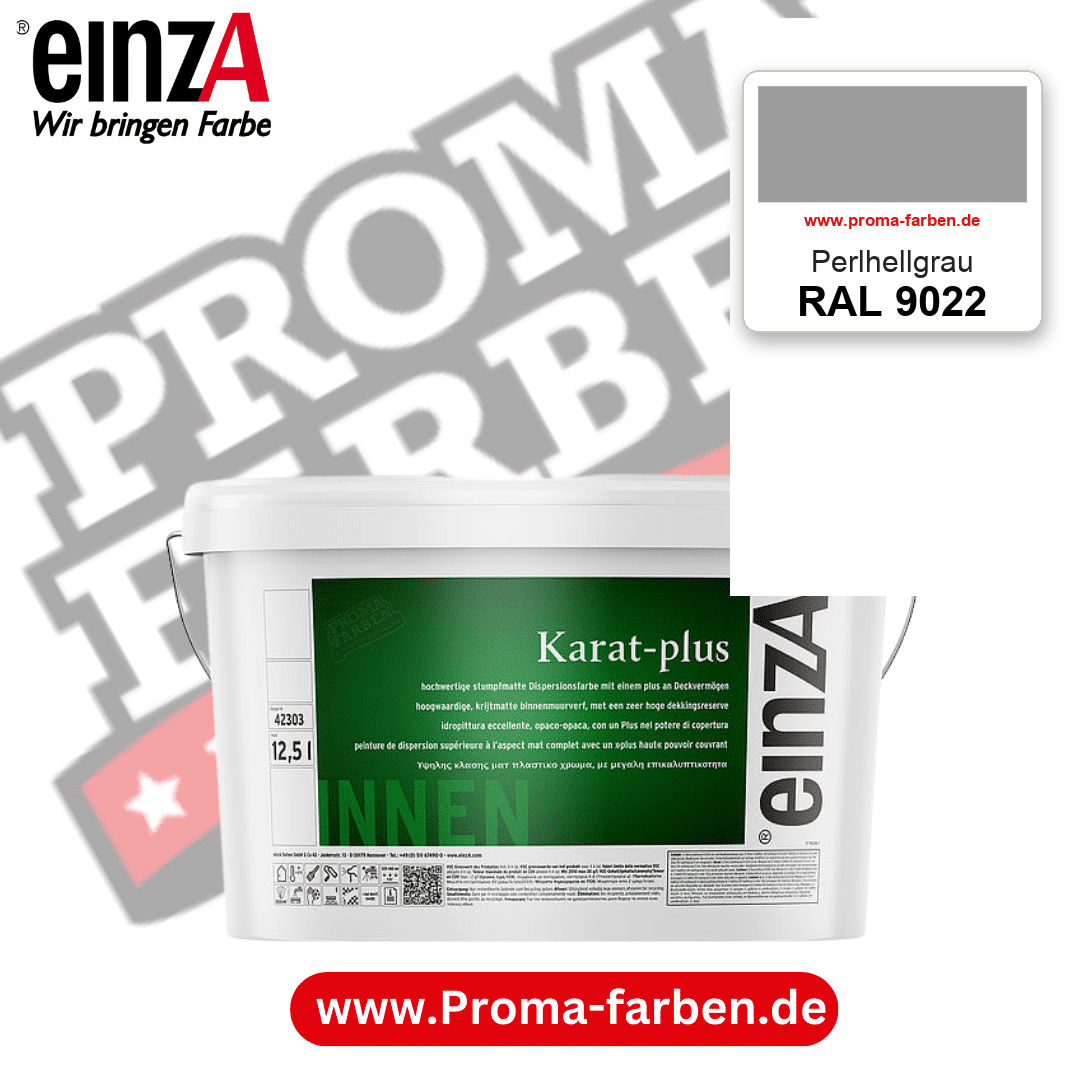 einzA Karat-plus RAL 9022 Perlhellgrau – online kaufen bei Proma Farben