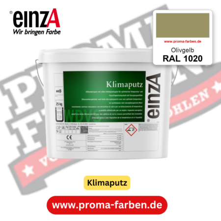 einzA Klimaputz RAL 1020 Olivgelb – online kaufen bei Proma Farben