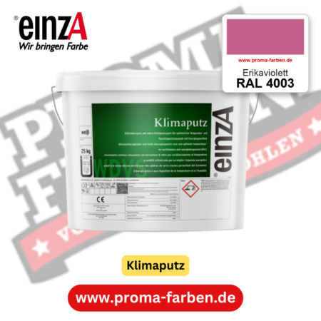 einzA Klimaputz RAL 4003 Erikaviolett – online kaufen bei Proma Farben