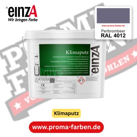 einzA Klimaputz RAL 4012 Perlbrombeer – online kaufen bei Proma Farben