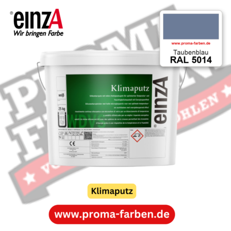 einzA Klimaputz RAL 5014 Taubenblau – online kaufen bei Proma Farben