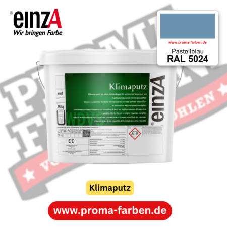 einzA Klimaputz RAL 5024 Pastellblau – online kaufen bei Proma Farben