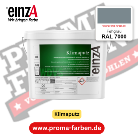 einzA Klimaputz RAL 7000 Fehgrau – online kaufen bei Proma Farben