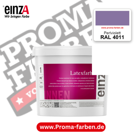 einzA Latexfarbe Premium RAL 4011 Perlviolett – online kaufen bei Proma Farben