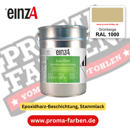 einzA LawiDox Epoxidharz-Beschichtung RAL 1000 Grünbeige – online kaufen bei Proma Farben