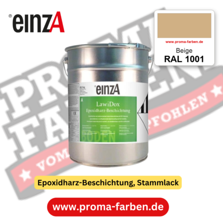 einzA LawiDox Epoxidharz-Beschichtung RAL 1001 Beige – online kaufen bei Proma Farben