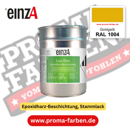 einzA LawiDox Epoxidharz-Beschichtung RAL 1004 Goldgelb – online kaufen bei Proma Farben