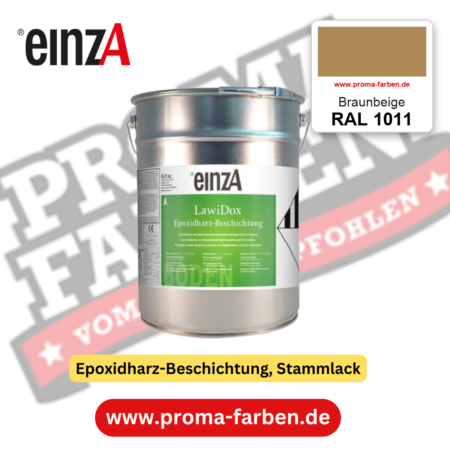 einzA LawiDox Epoxidharz-Beschichtung RAL 1011 Braunbeige – online kaufen bei Proma Farben