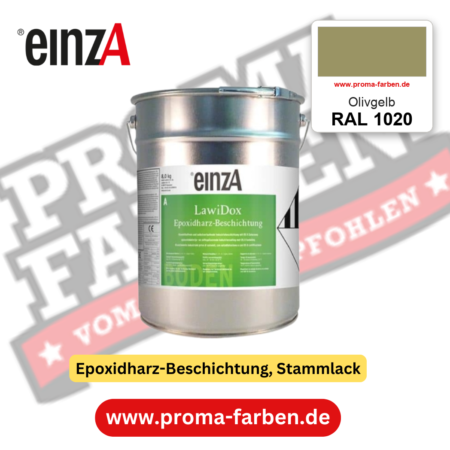 einzA LawiDox Epoxidharz-Beschichtung RAL 1020 Olivgelb – online kaufen bei Proma Farben