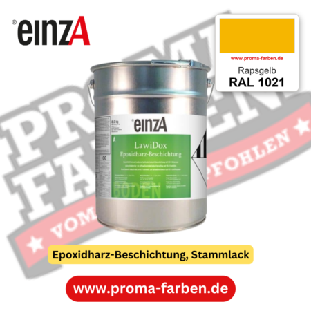 einzA LawiDox Epoxidharz-Beschichtung RAL 1021 Rapsgelb – online kaufen bei Proma Farben