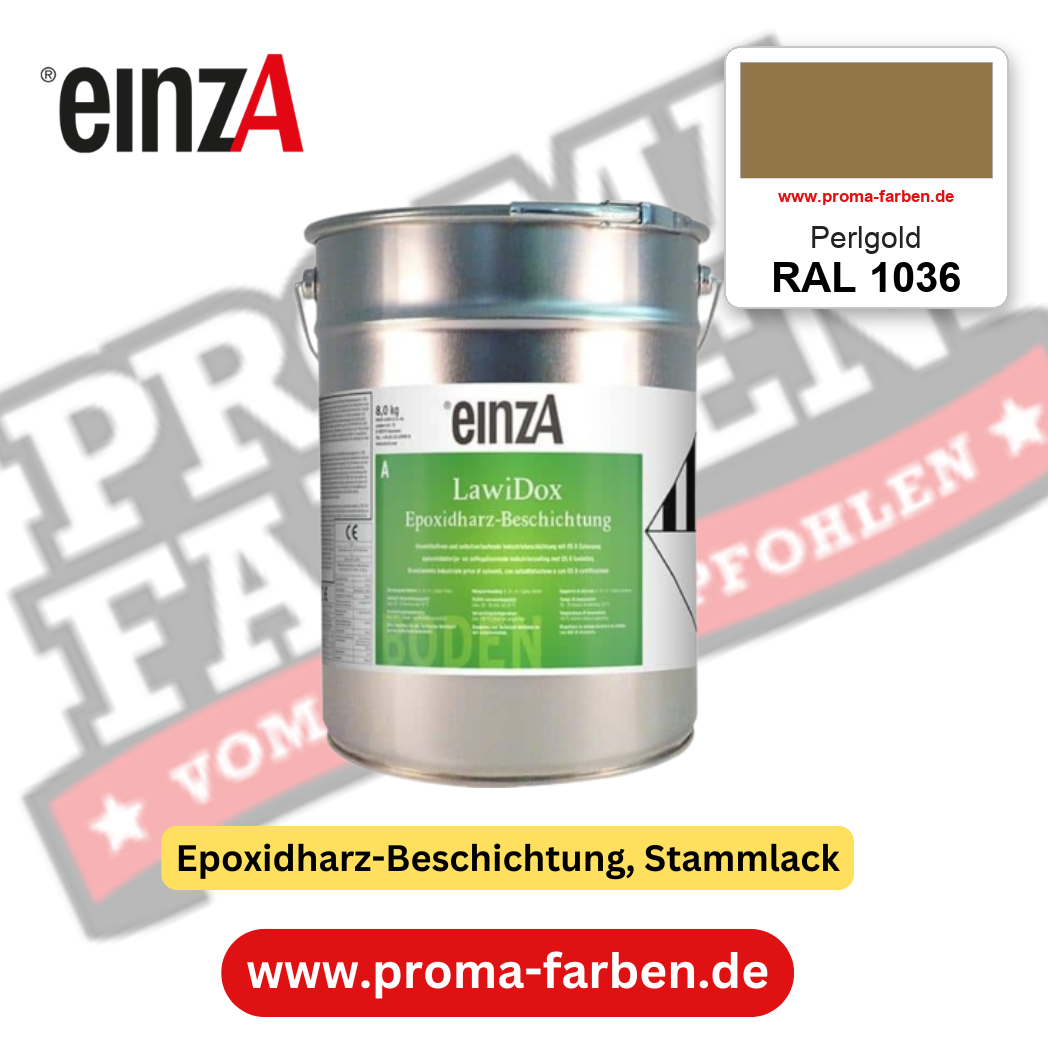 einzA LawiDox Epoxidharz-Beschichtung RAL 1036 Perlgold – online kaufen bei Proma Farben