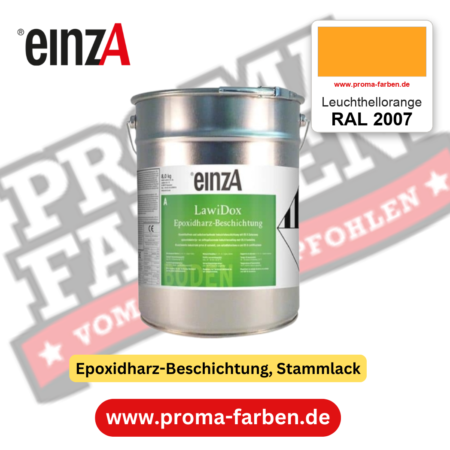 einzA LawiDox Epoxidharz-Beschichtung RAL 2007 Leuchthellorange – online kaufen bei Proma Farben
