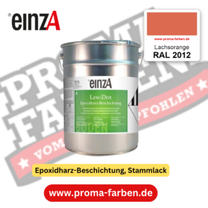 einzA LawiDox Epoxidharz-Beschichtung RAL 2012 Lachsorange