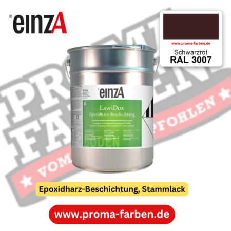 einzA LawiDox Epoxidharz-Beschichtung RAL 3007 Schwarzrot – online kaufen bei Proma Farben