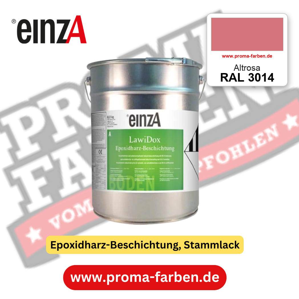 einzA LawiDox Epoxidharz-Beschichtung RAL 3014 Altrosa – online kaufen bei Proma Farben