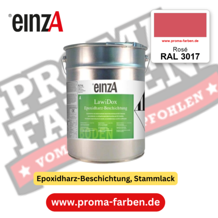 einzA LawiDox Epoxidharz-Beschichtung RAL 3017 Rosé – online kaufen bei Proma Farben