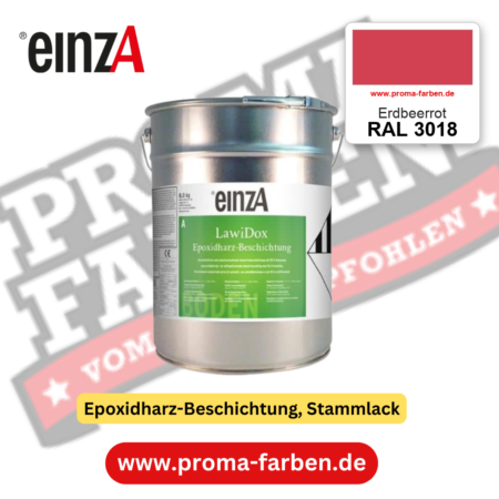 einzA LawiDox Epoxidharz-Beschichtung RAL 3018 Erdbeerrot – online kaufen bei Proma Farben