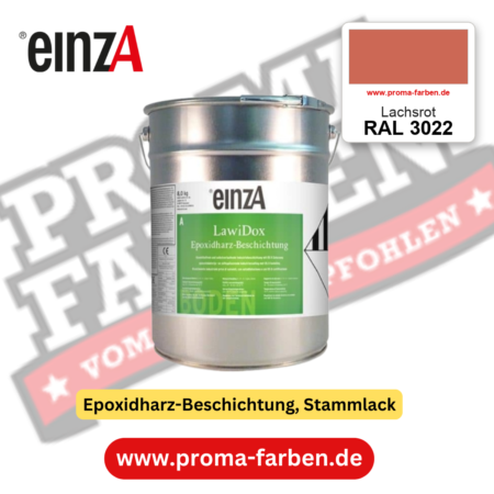 einzA LawiDox Epoxidharz-Beschichtung RAL 3022 Lachsrot – online kaufen bei Proma Farben