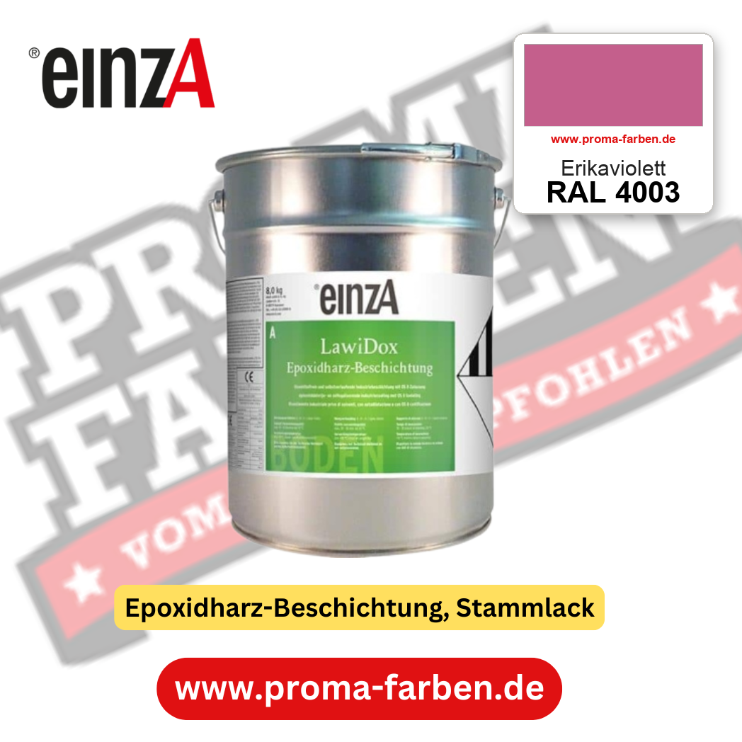 einzA LawiDox Epoxidharz-Beschichtung RAL 4003 Erikaviolett – online kaufen bei Proma Farben