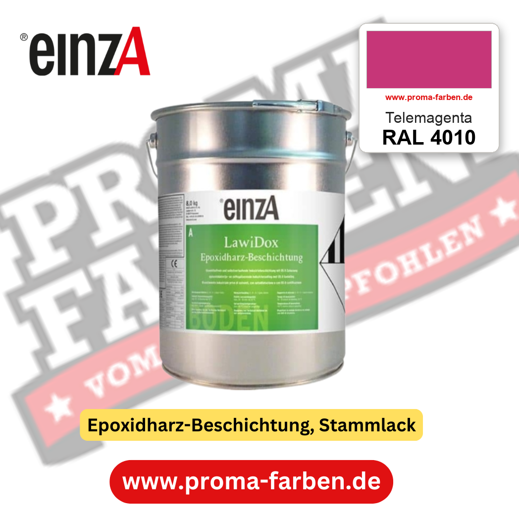 einzA LawiDox Epoxidharz-Beschichtung RAL 4010 Telemagenta – online kaufen bei Proma Farben
