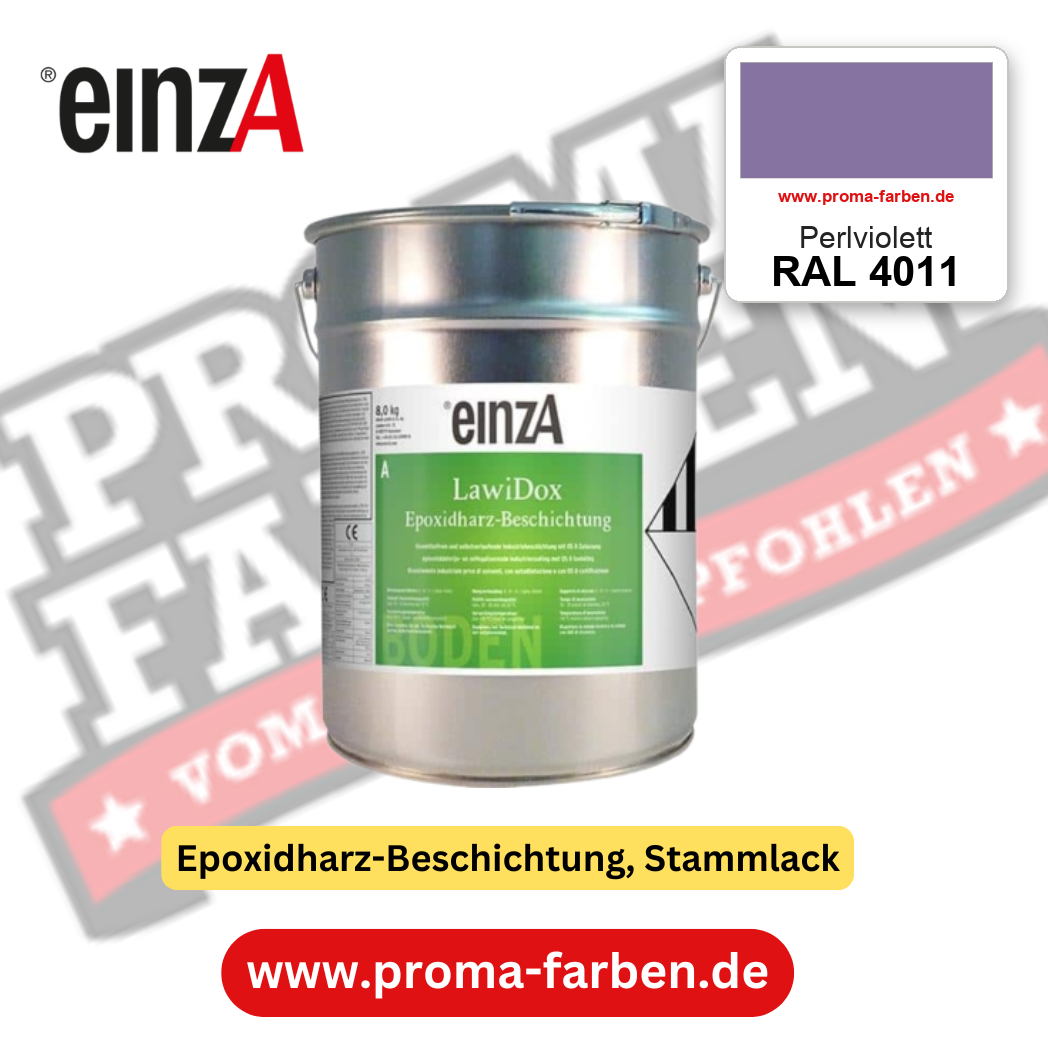 einzA LawiDox Epoxidharz-Beschichtung RAL 4011 Perlviolett – online kaufen bei Proma Farben