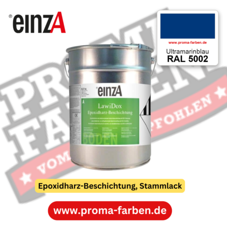 einzA LawiDox Epoxidharz-Beschichtung RAL 5002 Ultramarinblau – online kaufen bei Proma Farben