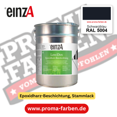 einzA LawiDox Epoxidharz-Beschichtung RAL 5004 Schwarzblau – online kaufen bei Proma Farben