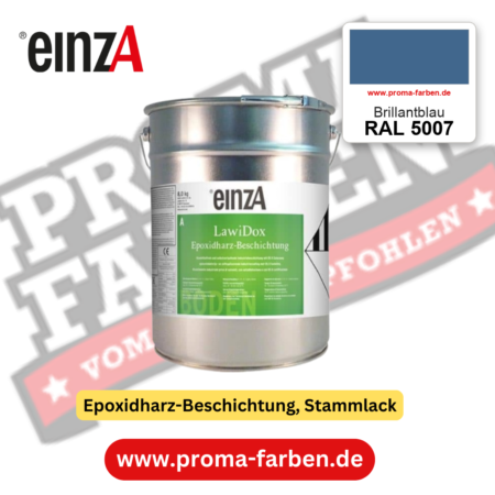 einzA LawiDox Epoxidharz-Beschichtung RAL 5007 Brillantblau – online kaufen bei Proma Farben
