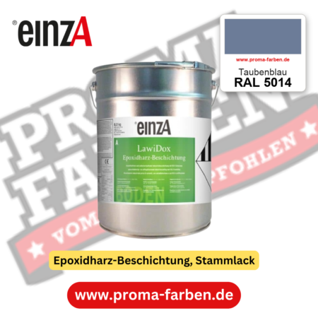 einzA LawiDox Epoxidharz-Beschichtung RAL 5014 Taubenblau – online kaufen bei Proma Farben