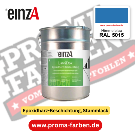 einzA LawiDox Epoxidharz-Beschichtung RAL 5015 Himmelblau – online kaufen bei Proma Farben