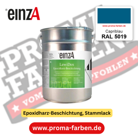 einzA LawiDox Epoxidharz-Beschichtung RAL 5019 Capriblau – online kaufen bei Proma Farben