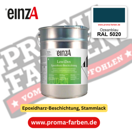 einzA LawiDox Epoxidharz-Beschichtung RAL 5020 Ozeanblau – online kaufen bei Proma Farben