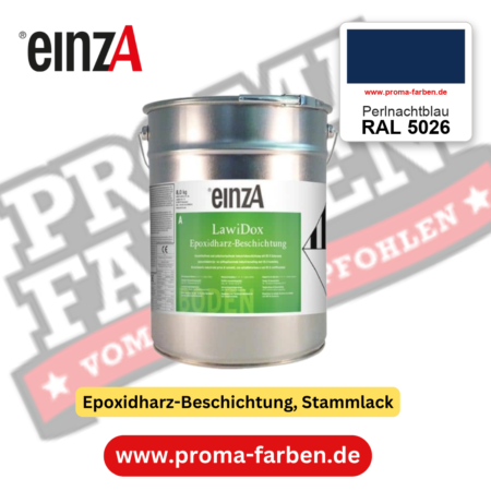 einzA LawiDox Epoxidharz-Beschichtung RAL 5026 Perlnachtblau – online kaufen bei Proma Farben
