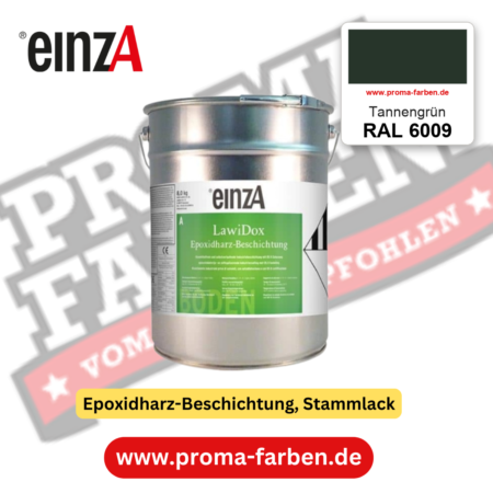 einzA LawiDox Epoxidharz-Beschichtung RAL 6009 Tannengrün – online kaufen bei Proma Farben