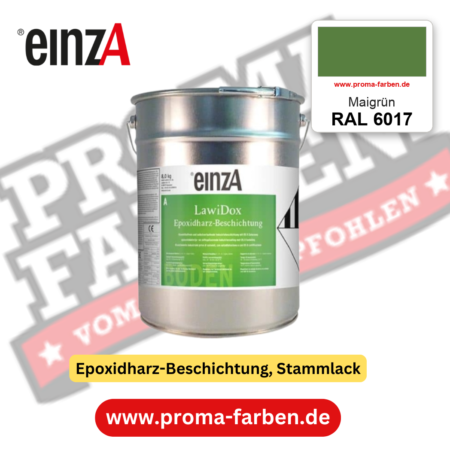 einzA LawiDox Epoxidharz-Beschichtung RAL 6017 Maigrün – online kaufen bei Proma Farben