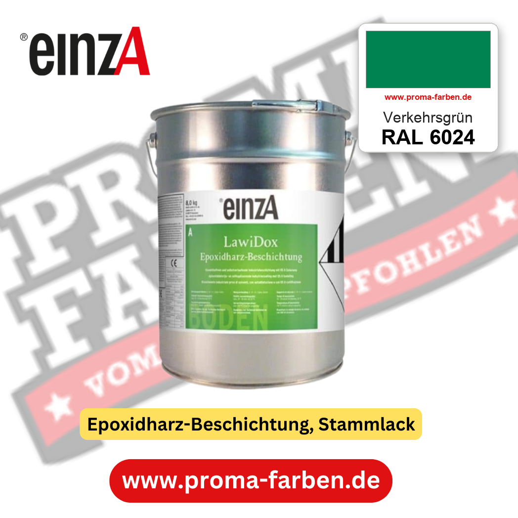 einzA LawiDox Epoxidharz-Beschichtung RAL 6024 Verkehrsgrün – online kaufen bei Proma Farben
