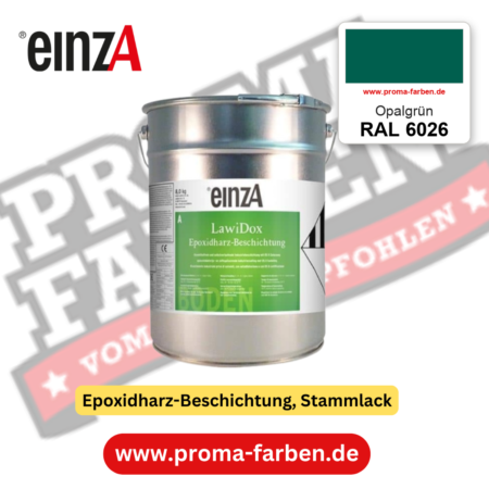einzA LawiDox Epoxidharz-Beschichtung RAL 6026 Opalgrün – online kaufen bei Proma Farben