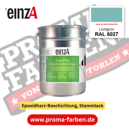 einzA LawiDox Epoxidharz-Beschichtung RAL 6027 Lichtgrün – online kaufen bei Proma Farben